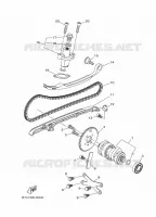 CAMSHAFT / TIMING CHAIN for Yamaha XMAX 2022