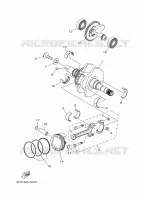 CRANKSHAFT / PISTON for Yamaha XMAX 2022