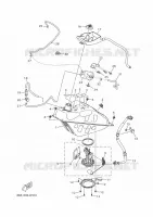 FUEL TANK for Yamaha XMAX 2022
