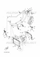 RADIATOR / HOSES for Yamaha XMAX 2022
