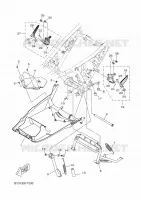 STAND / FOOTREST for Yamaha XMAX 2022