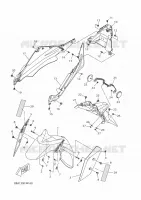 FENDER for Yamaha XMAX 2022