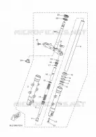 FRONT FORK for Yamaha XMAX 2022