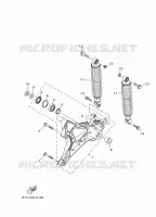 SWINGARM / SHOCK ABSORBER for Yamaha XMAX 2022