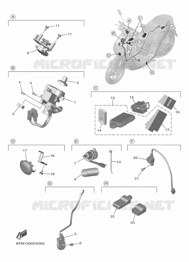 ELECTRICAL 1 Yamaha SCOOTER ELECTRIC 2022 NEO'S  ESS025