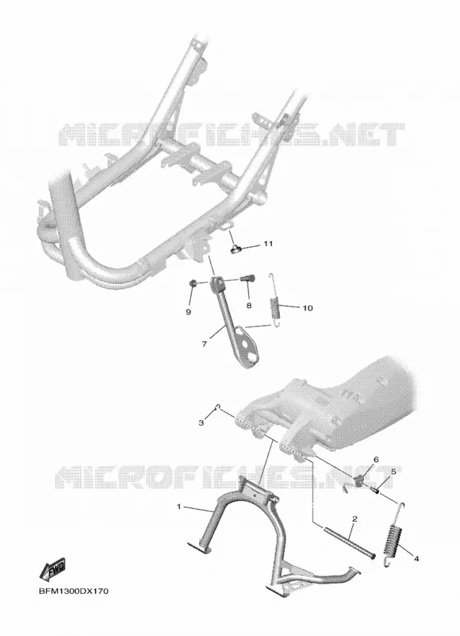 STANDS Yamaha SCOOTER ELECTRIC 2022 NEO'S  ESS025