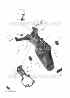 REAR FENDER for Yamaha NEO'S 2022