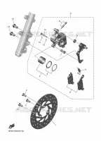 FRONT BRAKE CALIPER for Yamaha NEO'S 2022