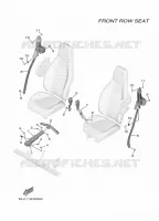 SEAT 2 for Yamaha WOLVERINE 2022