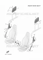 SEAT 4 for Yamaha WOLVERINE 2022