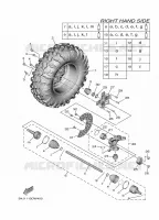 FRONT WHEEL 2 for Yamaha WOLVERINE 2022