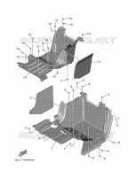 STAND / FOOTREST 2 for Yamaha WOLVERINE 2022
