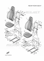 SEAT 3 for Yamaha WOLVERINE 2022