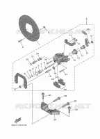 REAR BRAKE CALIPER 2 for Yamaha WOLVERINE 2022