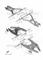 SWINGARM for Yamaha WOLVERINE 2022