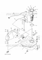 FUEL TANK for Yamaha GRIZZLY 2022