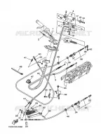 CONTROL CABLE for Yamaha GP 2002