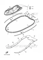 GUNWALE & MAT for Yamaha GP 2002
