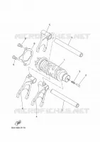 GEAR SHIFT SELECTOR DRUM / FORKS for Yamaha TRACER 2023