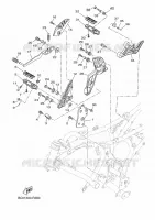 STAND / FOOTREST 2 for Yamaha TRACER 2023