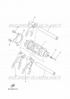GEAR SHIFT SELECTOR DRUM / FORK for Yamaha TRACER 2023