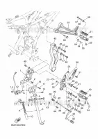STAND / FOOTREST for Yamaha TRACER 2023