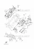 FENDER for Yamaha TRACER 2023
