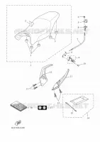 SEAT for Yamaha TRACER 2023