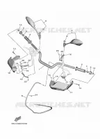 HANDLEBAR & CABLES for Yamaha TRACER 2023