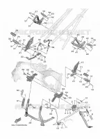 STAND / FOOTREST for Yamaha TRACER 2023
