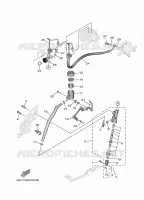REAR BRAKE MASTER CYLINDER for Yamaha TRACER 2023