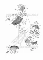 FENDER for Yamaha MT 2023