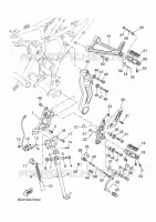 STAND / FOOTREST for Yamaha TRACER 2023