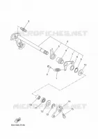 GEAR SHIFT SHAFT / LEVER for Yamaha TRACER 2023