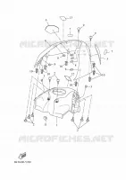 FUEL TANK 2 for Yamaha TRACER 2023
