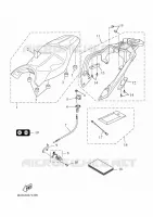 SEAT for Yamaha TRACER 2023