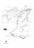 SEAT for Yamaha TRACER 2023