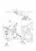 STAND / FOOTREST 2 for Yamaha TENERE 2023