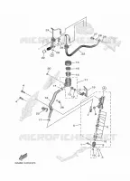 REAR BRAKE MASTER CYLINDER for Yamaha MT 2023