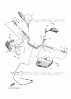 HANDLEBAR & CABLES for Yamaha TRACER 2023