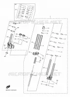 FRONT FORK 1 for Yamaha NIKEN 2023