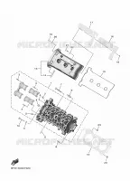 CYLINDER HEAD  for Yamaha NIKEN 2023