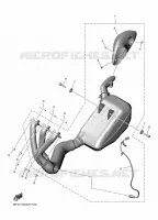 EXHAUST for Yamaha NIKEN 2023