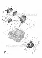 COVER   ENGINE 1 for Yamaha NIKEN 2023