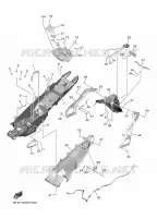 REAR FENDER for Yamaha NIKEN 2023