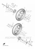 FRONT WHEEL for Yamaha NIKEN 2023