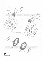 FRONT BRAKE CALIPER for Yamaha NIKEN 2023