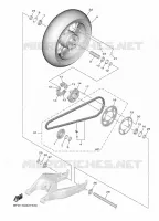 REAR WHEEL for Yamaha NIKEN 2023