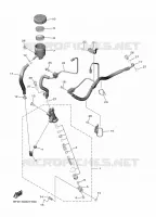REAR BRAKE MASTER CYLINDER for Yamaha NIKEN 2023