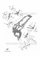 STAND / FOOTREST for Yamaha XSR 2023